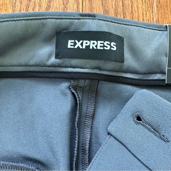 Express size 4R gray supersoft twill dress pants curvy skinny high rise - Picture 6 of 13